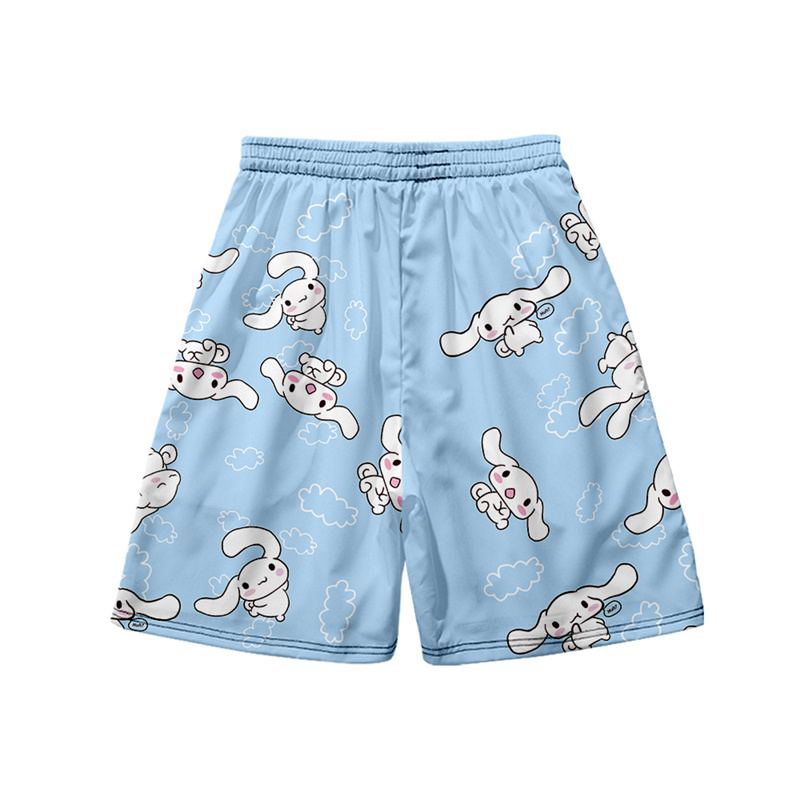 简顾玉桂狗动漫卡通二次元周边短裤绑绳夏季沙滩裤海边可下水五分裤