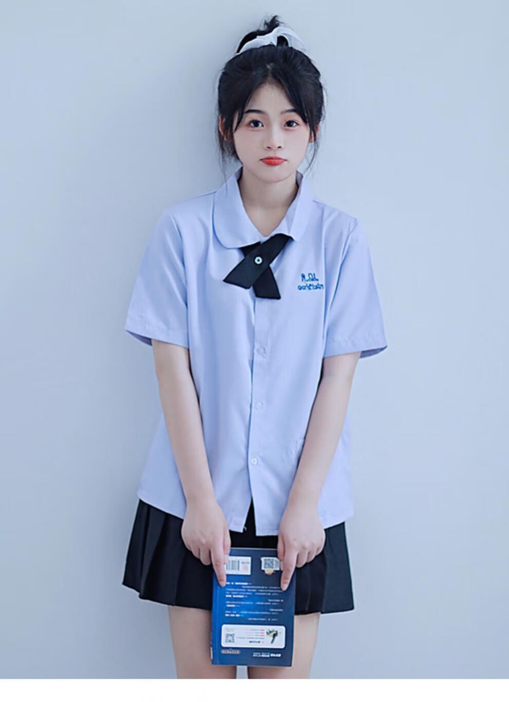 嘉忻 小学生校服毕业服装连衣裙儿童班服娜诺泰式禁忌女孩jk衬衫学生