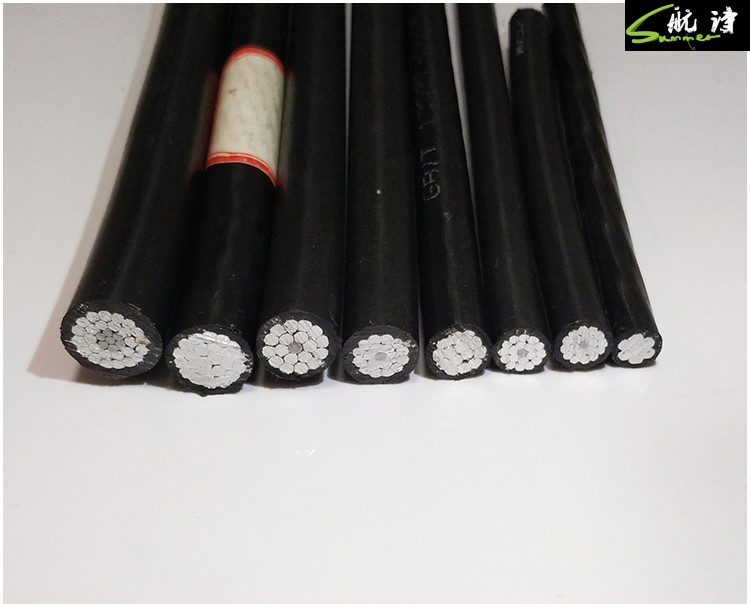 国标1kv架空线jklyj低压室外10/16/25/35平方单芯防老化电缆铝线 国标