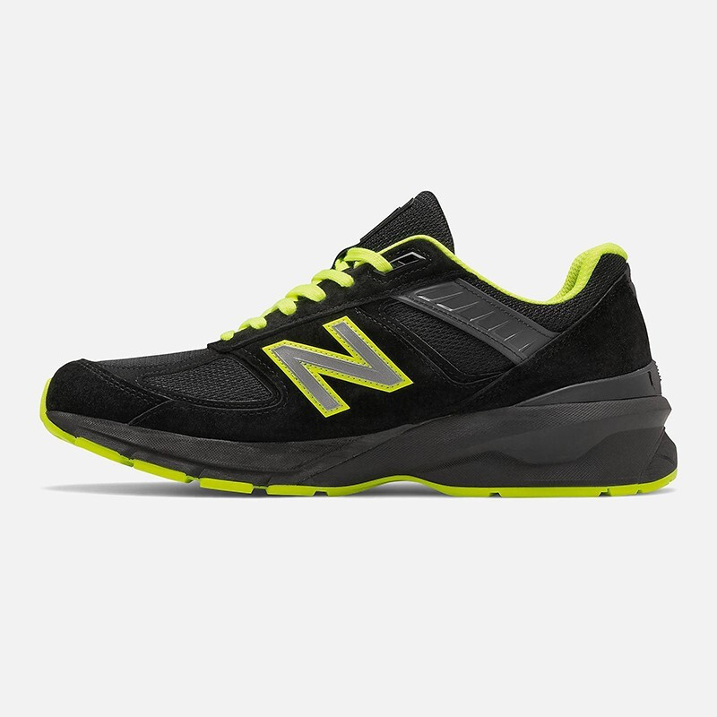 美产新百伦newbalance990v5总统慢跑鞋轻质缓震男士休闲运动鞋火红