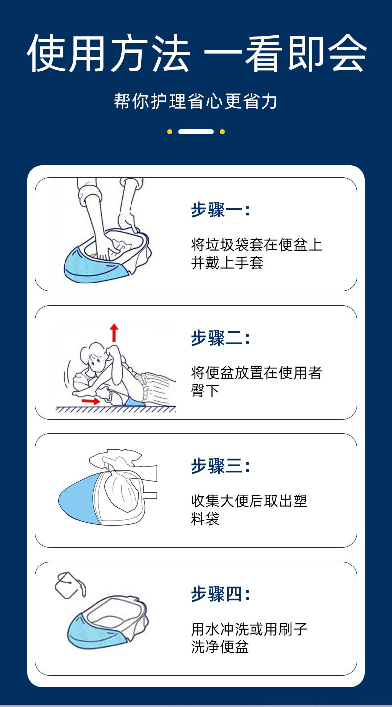 大便盆使用图解图片