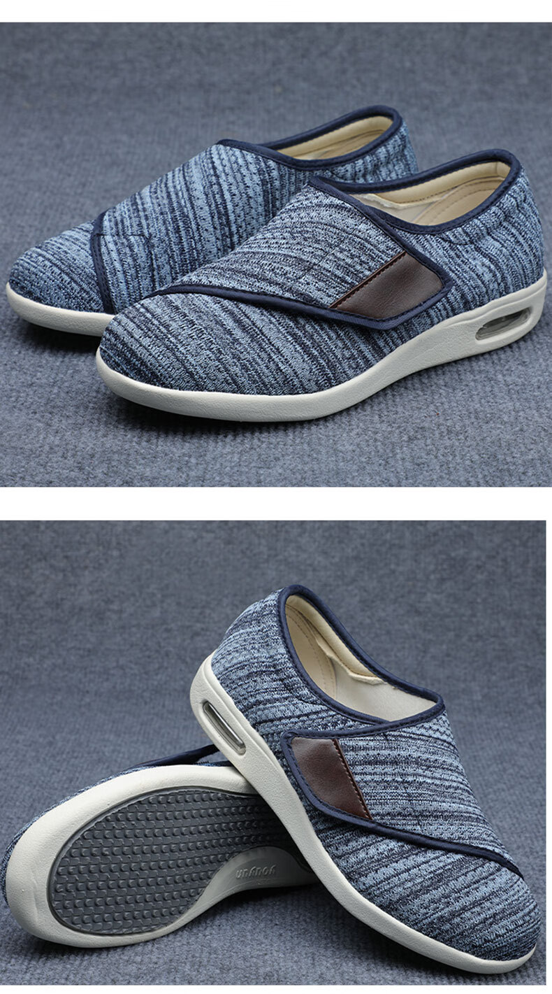 鞋大脚骨术后康复痛风中老年人宽松脚肿鞋春夏糖尿病足鞋拇外翻专用鞋