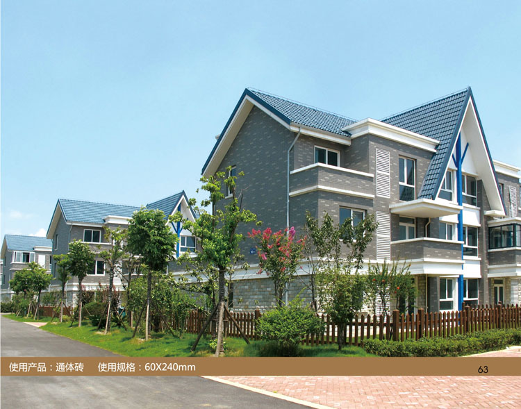 果久佛山外墙砖瓷砖劈开砖通体砖拉毛砖别墅仿古砖60 240乡村室外哑光