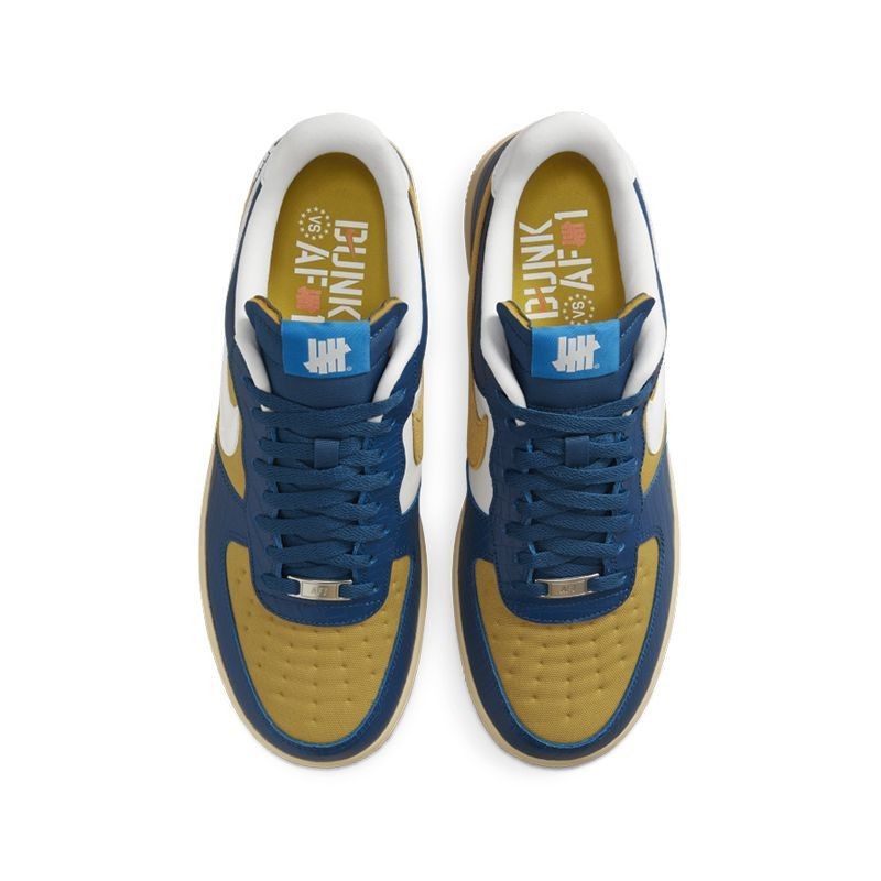 【官方旗舰店】纯原 undefeated af1空军一号蓝黄男子运动板鞋dm8462