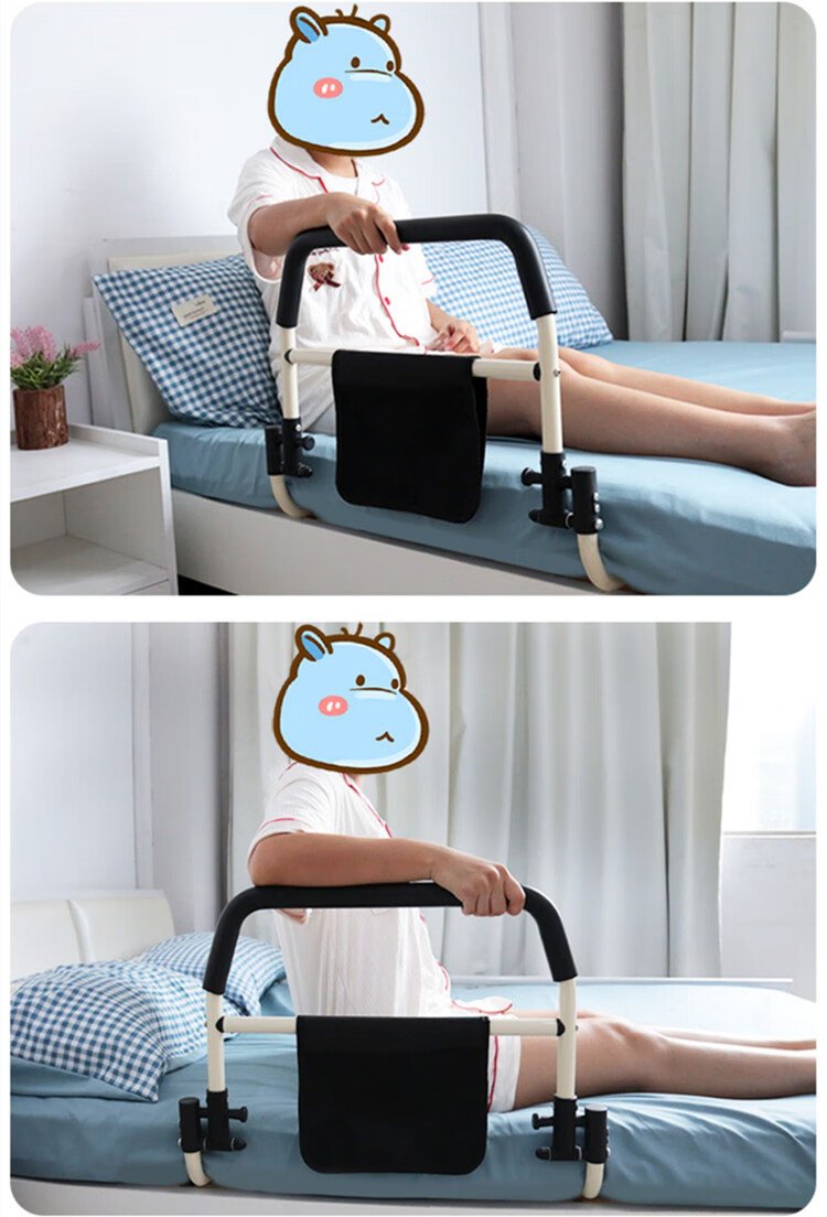 掉落老人床围栏单边防摔一面一侧病人防掉防坠床护栏挡板床边扶手栏杆