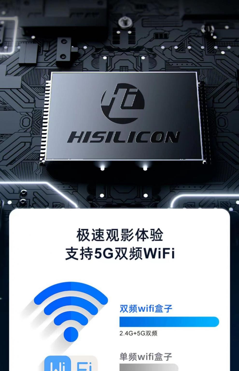 oloey华为(huawei)通用海思芯电视机顶盒ec6110网络智能移动高清wifi