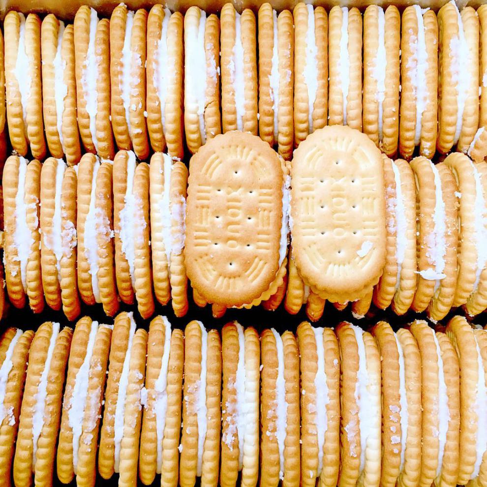 【整箱7斤】夹心饼干老式奶油夹心饼四川特产喜多童年怀旧零食品 整箱