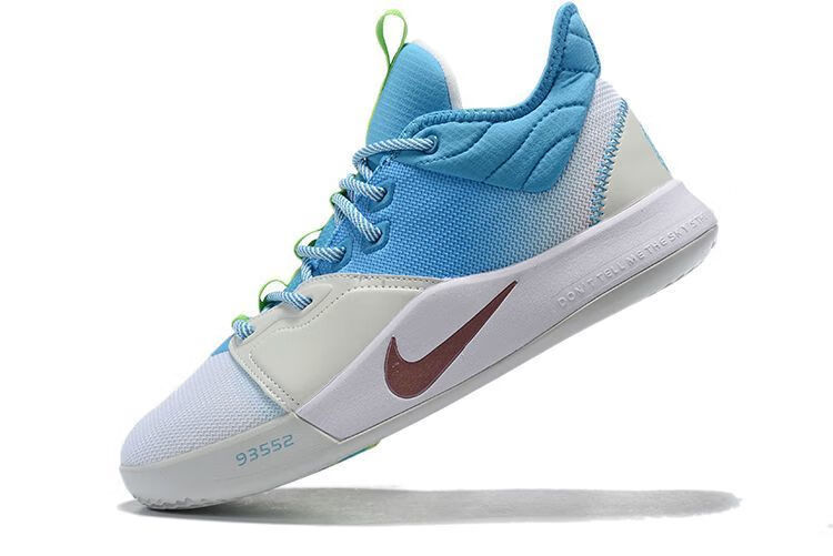 【官方旗舰店】pg3保罗乔治3代鱼饵白金气垫耐磨缓震运动鞋实战篮球鞋