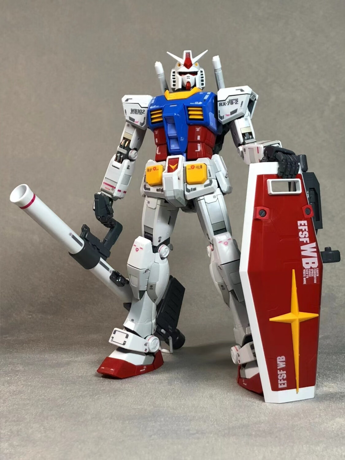 万代官方自营旗舰店高达拼装模型mg 6628 大班元祖3.