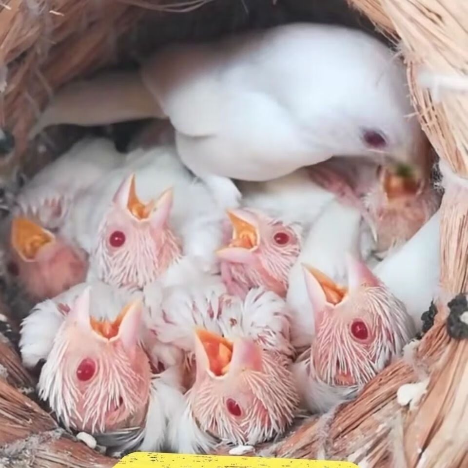 ajaj十姐妹保姆鸟活鸟一对繁殖鸟活宠物家养观赏特色背心菊花顶 驼色