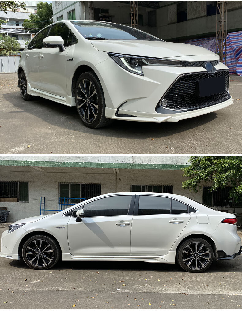 适用于22款丰田雷凌运动版尾翼19-新改装大小包围前后唇侧裙下铲爆改