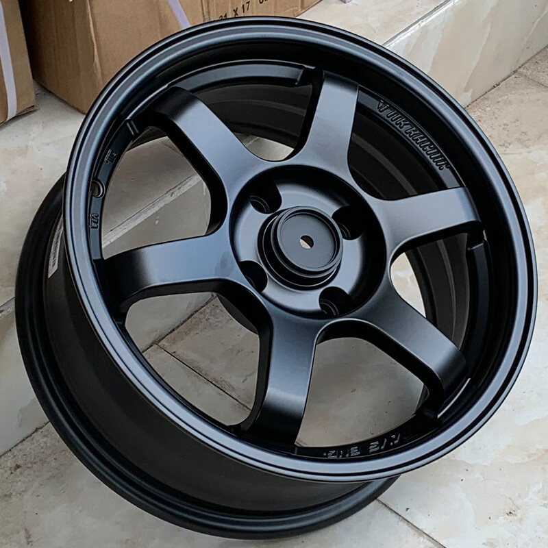 15 16 17 18 19寸改装轮毂宽边爆龟te37适用于高尔夫6锐志皓影威兰达