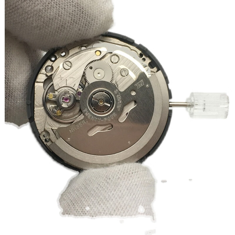 手表配件日本全新 nh36a机芯 全自动机械机芯 nh35单历机芯黑色 nh35a