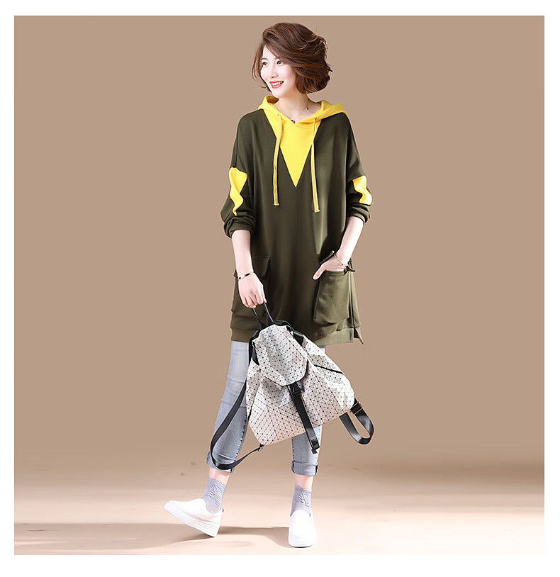 女装 卫衣 丹仙奴(danxiannu) 丹仙奴2020春秋新款中年妈妈女士卫衣女