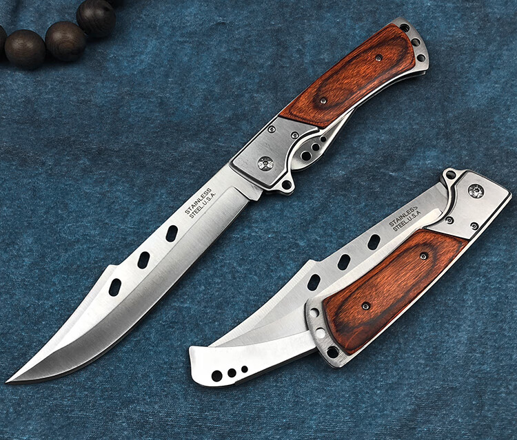 军刃军刀长款瑞士军士刀具刀开刃锋利折叠刀随身折刀 燕尾【图片 价格