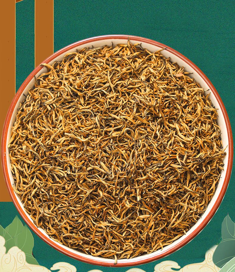 单芽金骏眉红茶2022年新茶叶全嫩芽型蜜香型罐装特级散装送礼250g