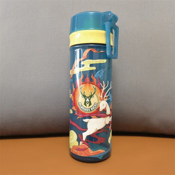 德克士nba国风球队杯2022德克士nba水杯国风球队湖人队金州勇士队nba