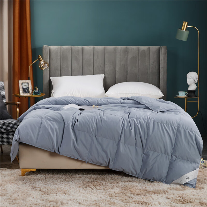 恒源祥家纺自营旗舰款羽绒被秋冬加厚大朵绒鹅绒被双人舒适保暖被子被
