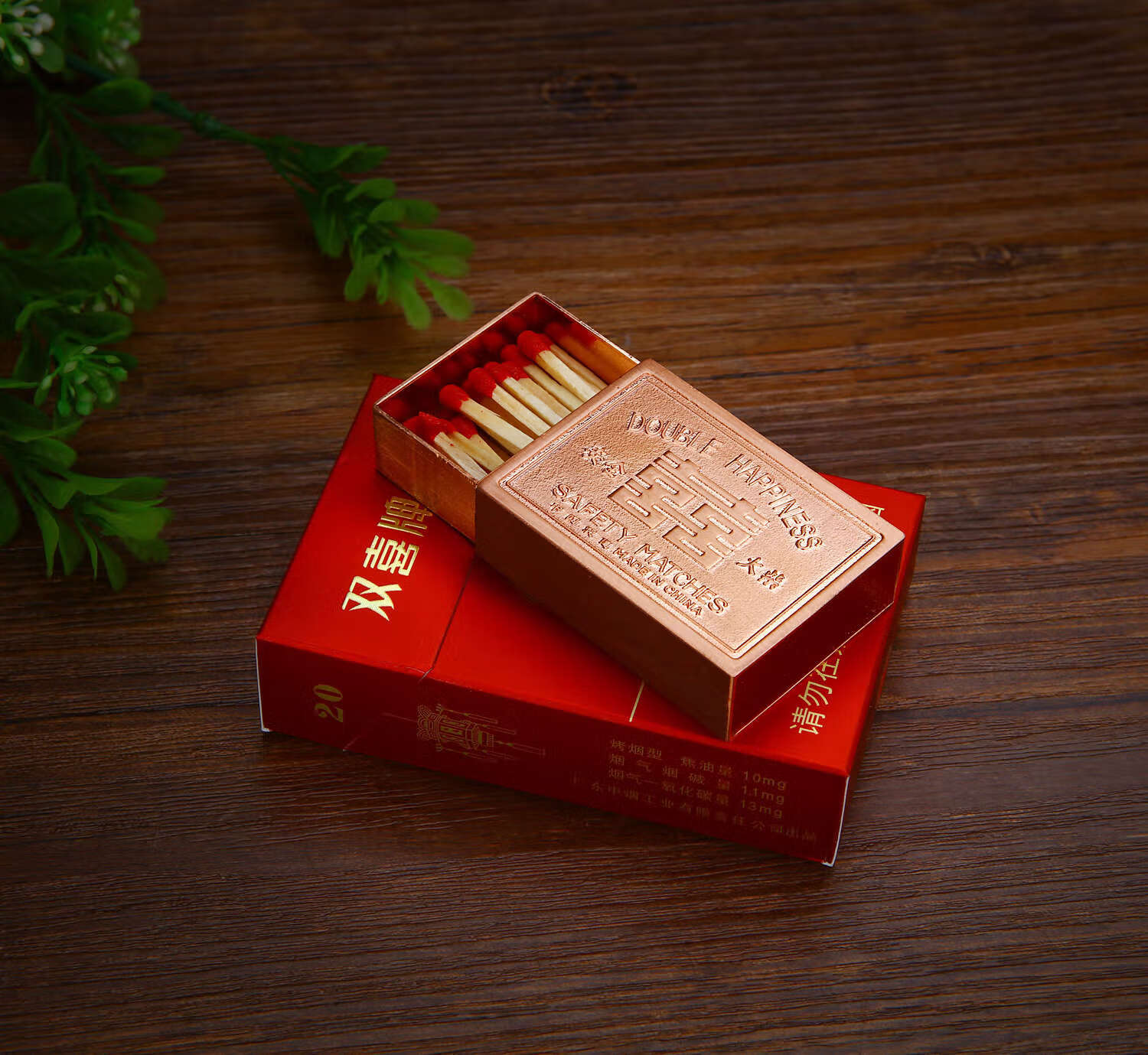 高档精典金属怀旧古铜老式火柴盒复古 加厚 抗压 金属火柴盒