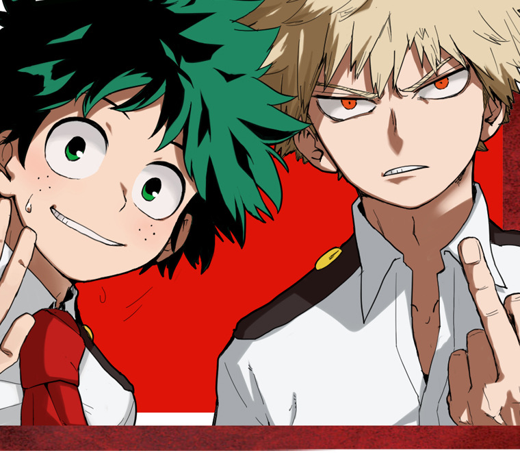 动漫周边小英雄爆豪胜己御茶子新款动漫亚克力挂件钥匙扣一件 绿谷出