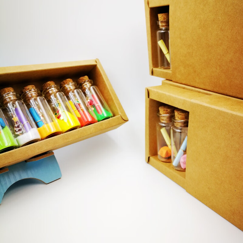 迷你小瓶子可以装东西的创意悬挂许愿瓶 风铃许愿瓶 礼品瓶 装饰瓶