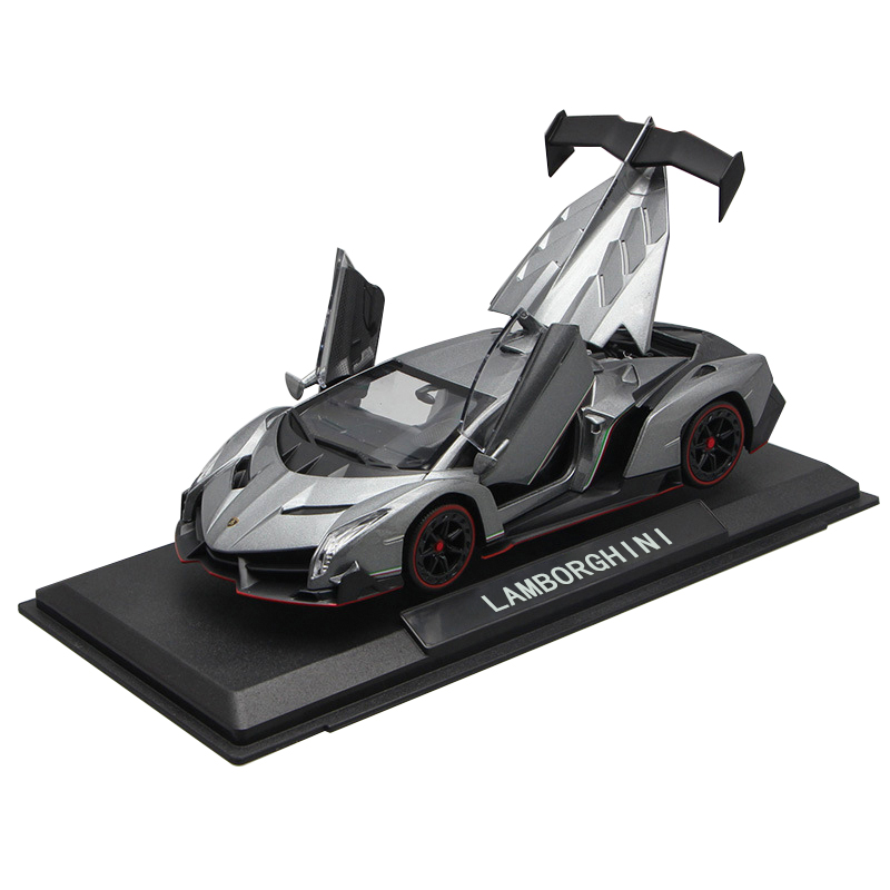 兰博基尼毒药车模仿真合金跑车模型摆件汽车七夕情人节礼物送男友
