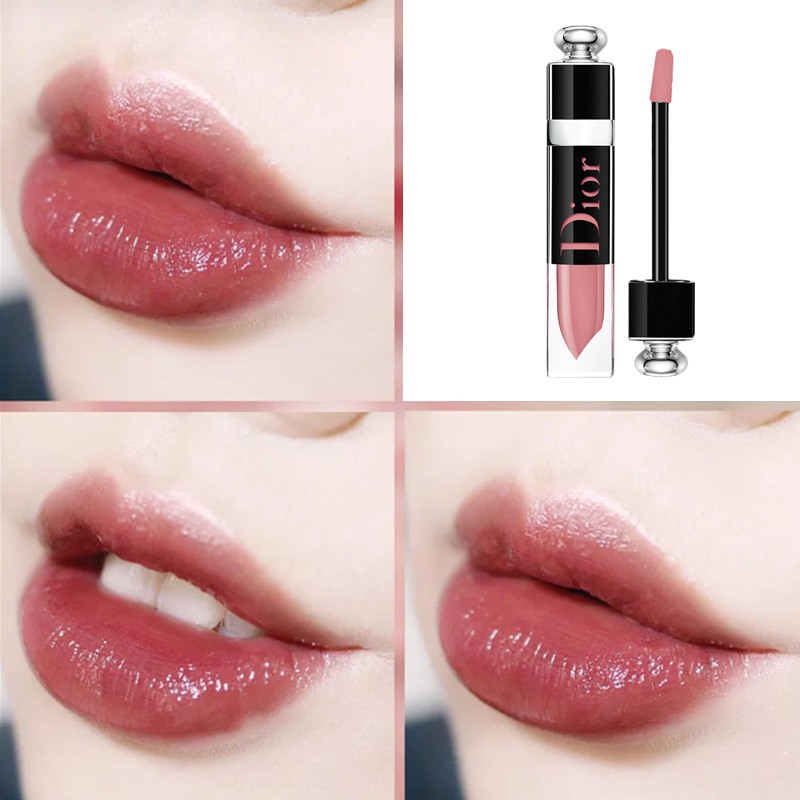 迪奥dior迪奥唇釉421奶茶色口红858水红色预售