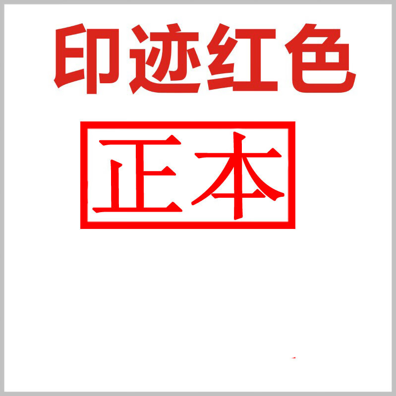 標書正副本印章正本印章副本印章密封騎縫標書製作光敏印章禮物騎縫章