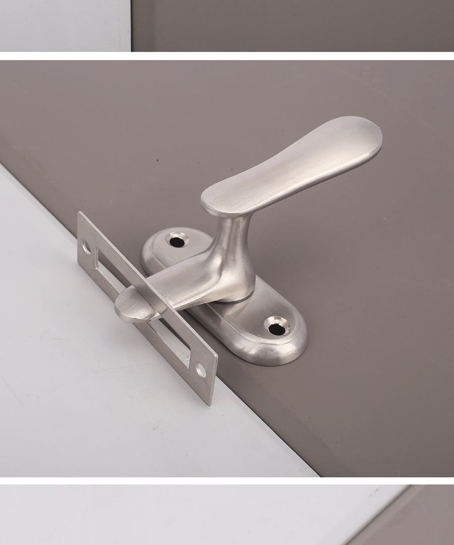 不锈钢门窗插销插销锁扣旋转搭扣门锁门扣门栓门窗锁卫生把手插销小号