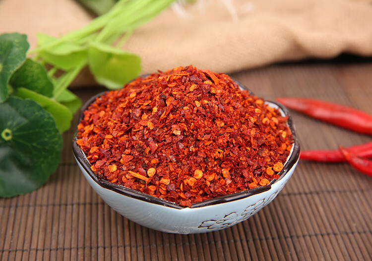 安小离 内蒙古辣子托县石磨辣椒面灯笼红辣椒粉香而不辣烧烤上色00香