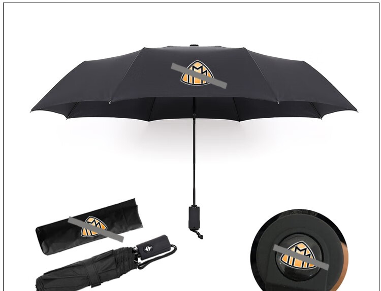长柄伞超大抗风防晒直柄伞自动伞反向伞迈巴赫汽车4s随车礼品雨伞 21