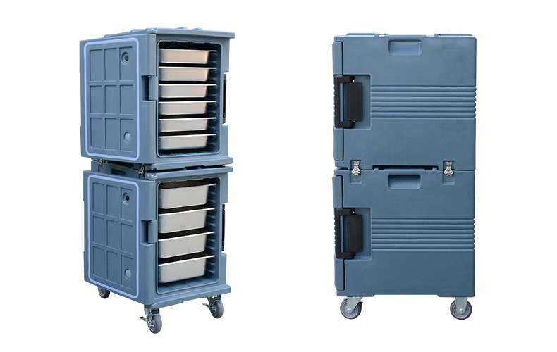 180升双层带万向轮 份盘式食品保温柜 酒店中央厨房保温箱【图片 价格