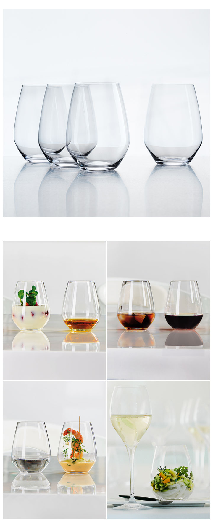 诺生集品德国spiegelau诗杯客乐进口水晶无脚红酒杯套装家用平底葡萄