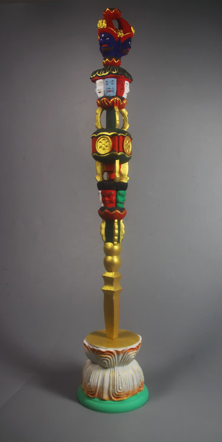 秽迹金刚像秽迹金刚杵 木雕密宗佛像唐密如法造像手工雕刻 复古大款