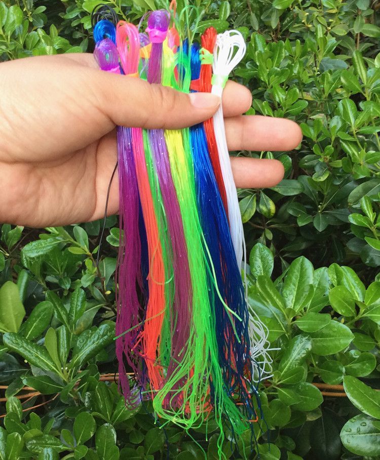 80后经典玩具diy手工彩色塑料水晶编绳 实心空心玻璃丝编手链鱼虾