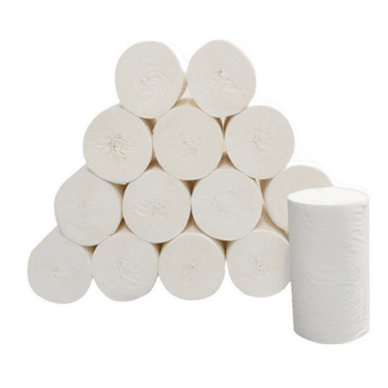 大卷卫生纸纸巾厕所用纸家庭装实心手纸家用厕纸大卷纸 实惠粗卷【6卷