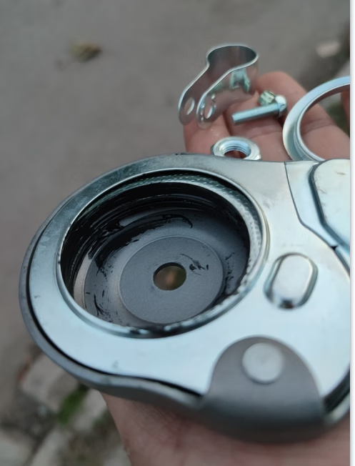 日本自行车抱闸刹车锂电车后刹改装自行车罗拉刹不怕水 图上一套