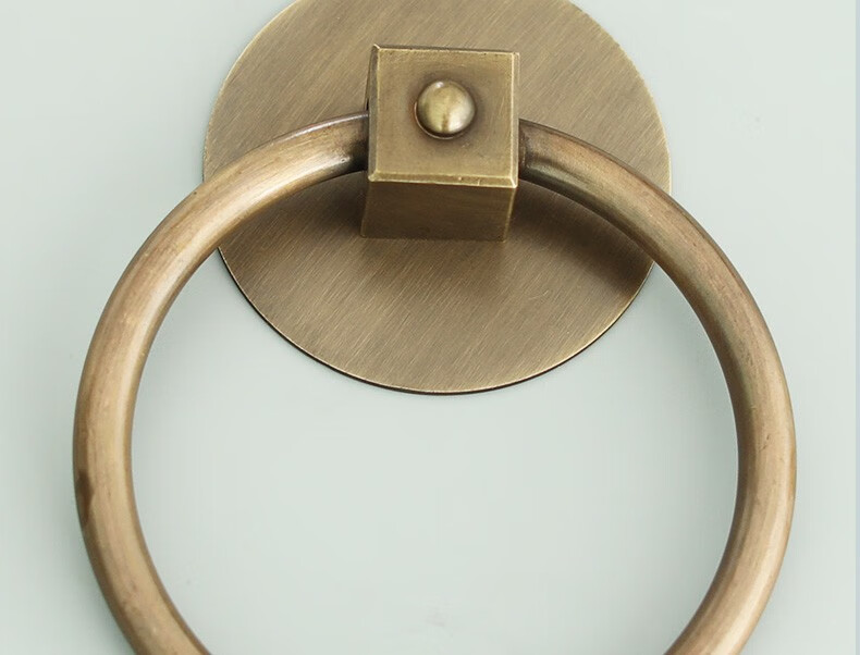 远都 仿古纯铜门环中式大门拉手复古老式门把手古建庭院拉环古典木门