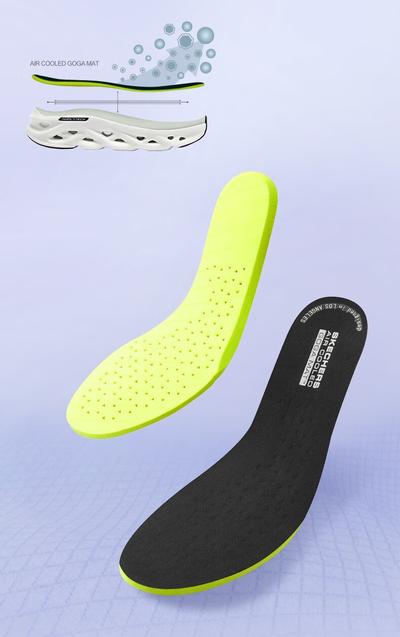 skechers斯凯奇星迈系列秋冬男缓震气泡鞋跑步鞋 男款220546-全黑色