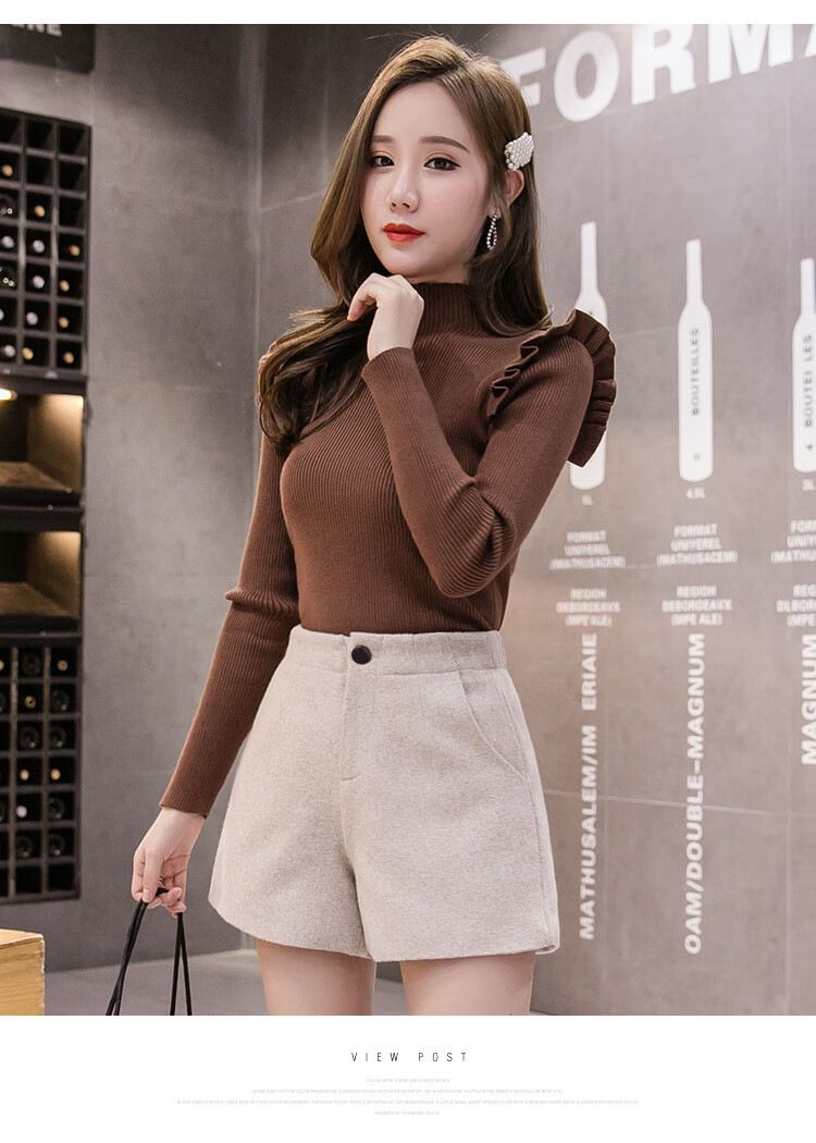 短裤女气质显瘦矮个子搭配娇小个子女士迷你超短裤子女生大学生显年轻