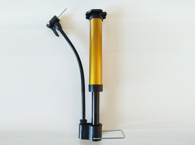 打 便携迷你篮球足球排球自行车打充 球类迷你钢金色红色蓝色 红色