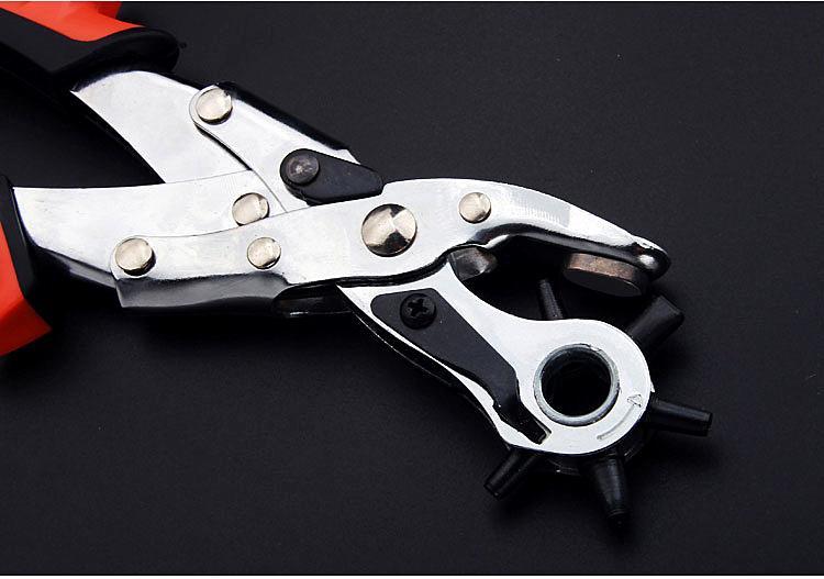 皮带打孔器圆孔扁孔多功能手工文具手表裤带腰带钳打洞打孔钳子老款光