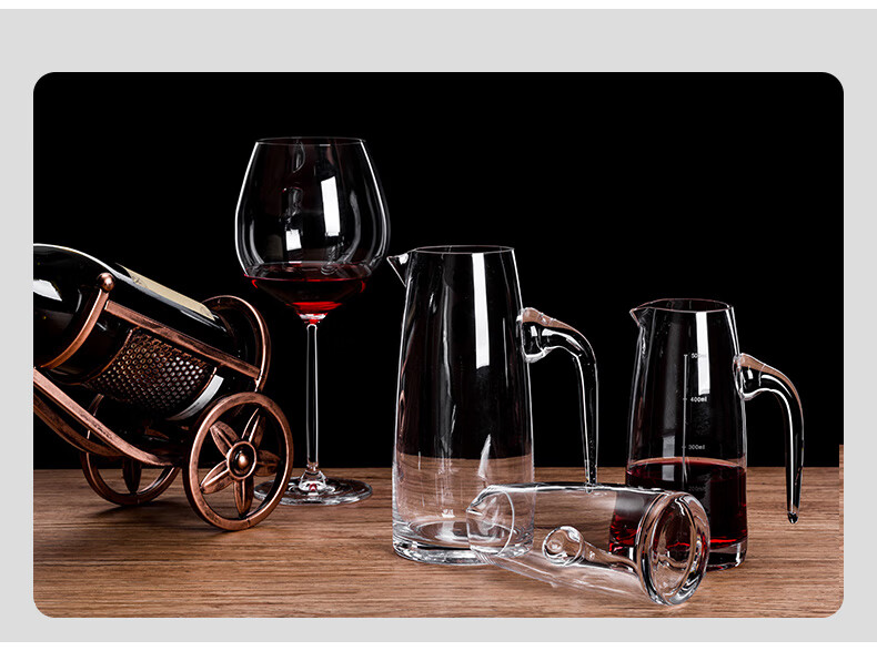 红酒扎壶白酒分酒器家用创意中式洋酒壶红酒醒酒器小扎壶玻璃饭店用