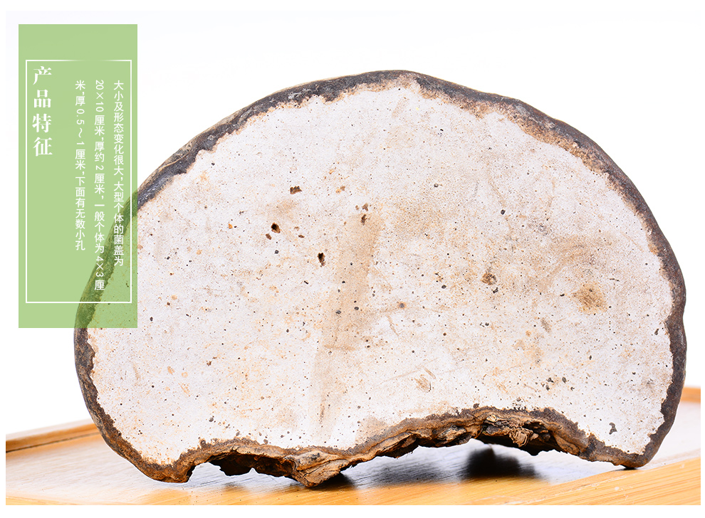 敬贤堂 长白山马蹄灵芝 木蹄灵芝长白山木蹄灵芝可切片 木蹄灵芝500g