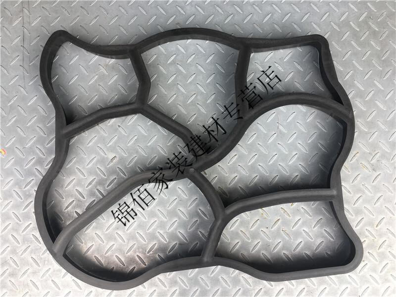 锦佰水泥地面压花模具鹅卵石造型铺路模具庭院小路园艺景观地面混凝土