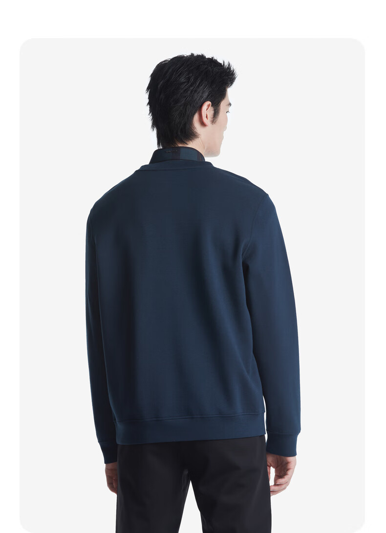 劲霸男装(k-boxing)劲霸男装【商场同款】 圆领字母绣花商务休闲卫衣