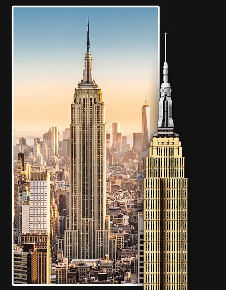 lego乐高 建筑天际线architecture系列 小颗粒儿童积木益智拼插玩具