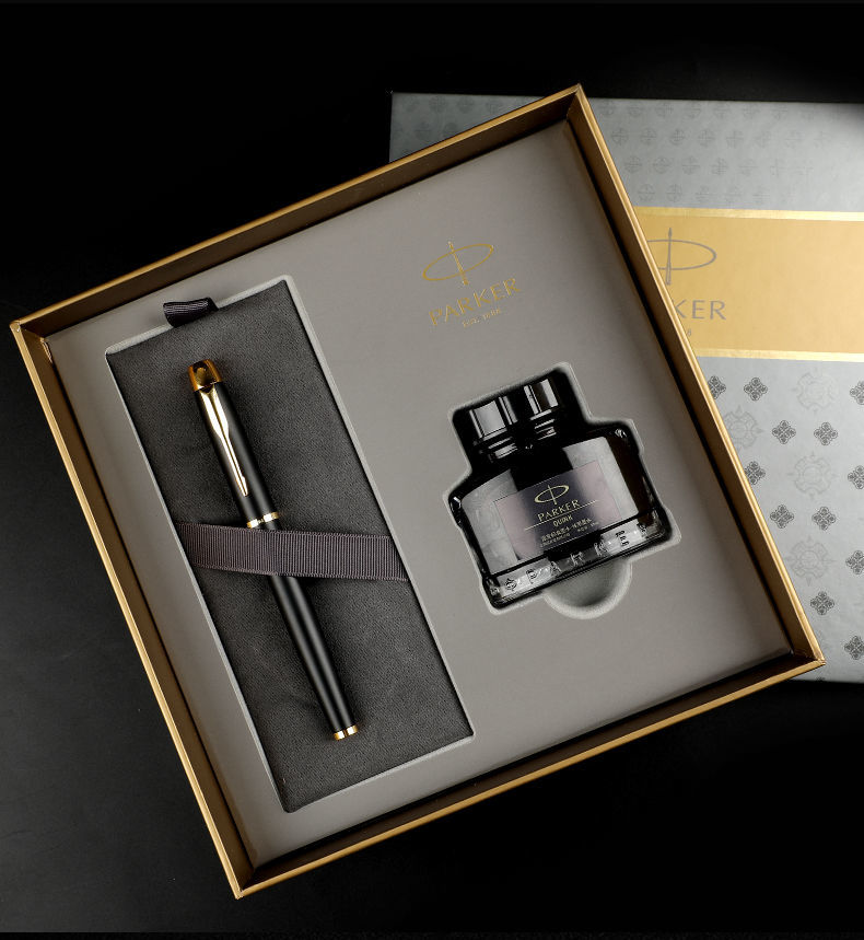 派克parker派克钢笔签字笔定制笔学生练字美工笔豪华礼盒套装新款象牙