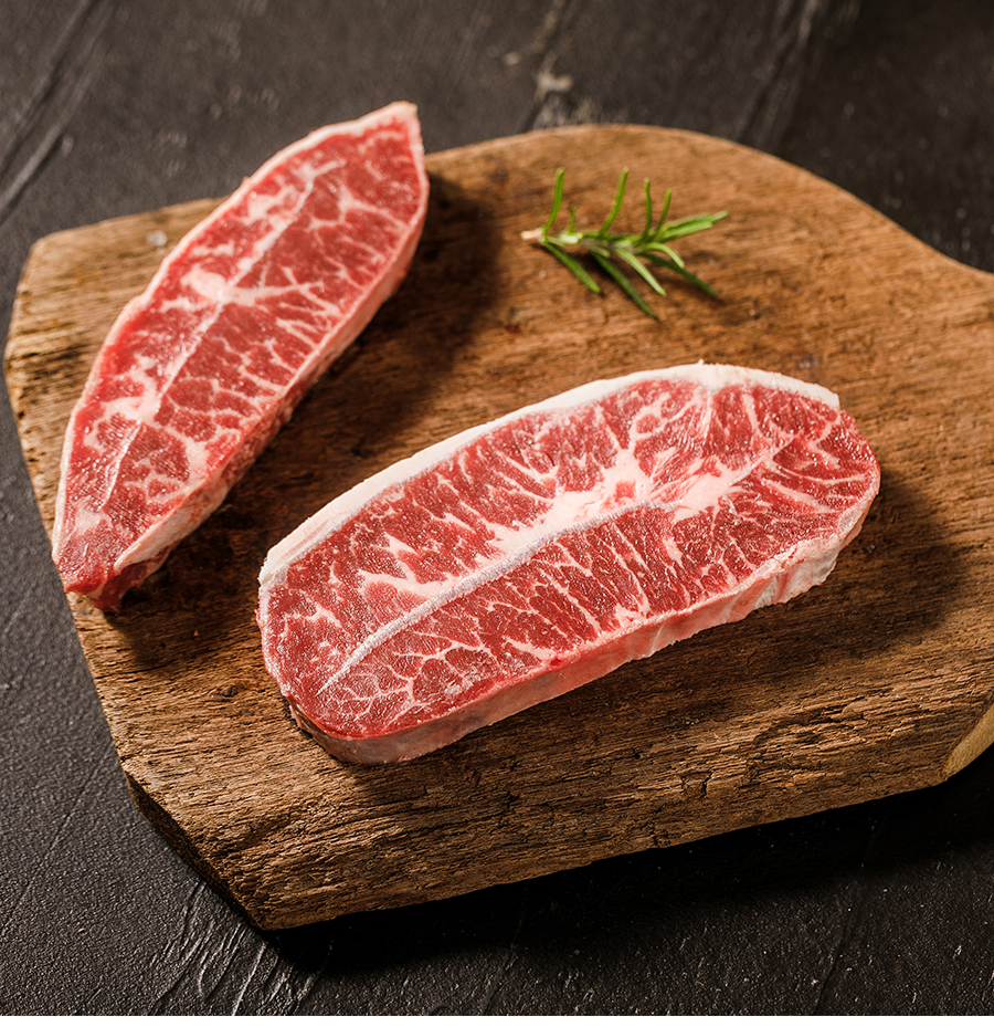 板腱牛排 谷饲整条原切整块新鲜牛排肉1000g prime级板腱牛排 2000g