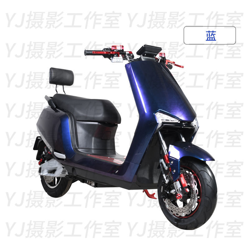 长续航中置电机电动车72v成人高速电摩锂电60v大功率两轮踏板外卖爬坡